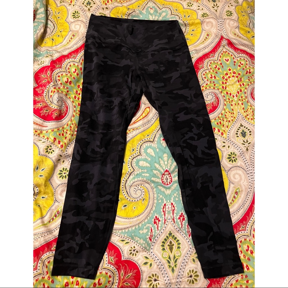 Lululemon Align Black Camo